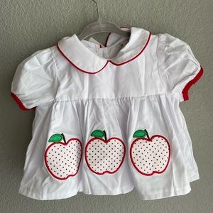 Cecil and Lou Apple Diaper Set NWT